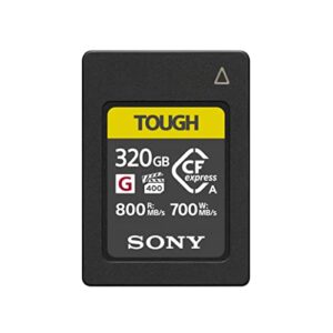 sony cfexpress type a memory card 320gb