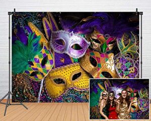 mardi gras theme photography backdrop masquerade backgrounds birthday dancing party photo booth for wedding bachelorette party decorations banner 61