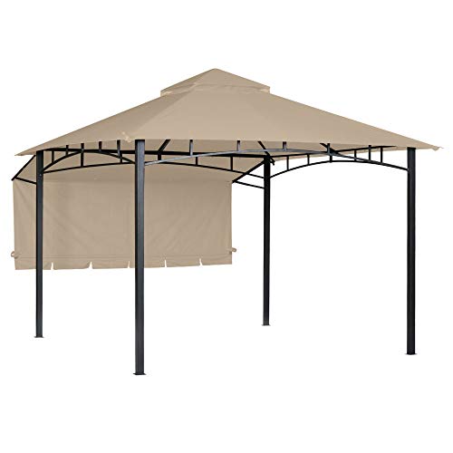 Garden Winds Replacement Canopy for The 10 x 10 Garden House Gazebo - Standard 350 - Beige