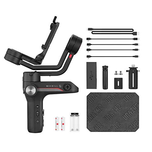 zhi yun Weebill S Gimbal Stabilizer for Mirrorless and DSLR Camera,for Canon 5DIV 5DIII EOS R Sony A7M3 A7R3 A7 III A9 Panasonic S1 GH5s Nikon Z6, 3-Axis Handheld Camera Gimbal