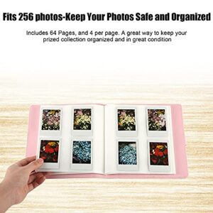 256 Pockets Photo Album for Fujifilm Instax Mini 11 12 9 7+ 40 Evo Liplay 90 8 Instant Camera/Mini Link SP-1 Printer, Photo Album for Polaroid Zink 2x3" Photo/Mint Zip Instant Camera Printer (Pink)