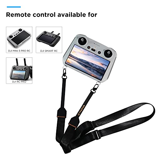 CYNOVA DJI Mini 3 Pro RC Strap Lanyard, Drone Remote Neck Strap Compatible with DJI RC Remote / DJI RC Pro Controller for DJI Mini 3 / Mavic 3 classic, DJI Smart Controller Lanyard for Mavic 3 Accessories / DJI Mini 3 Pro Accessories