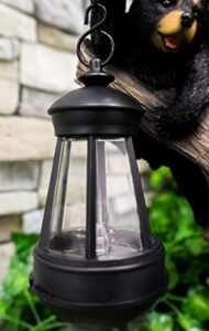 ebros plastic solar hanging led lantern 5.5 inches high decorative replacement for garden light statues for ebros gift garden sculptures