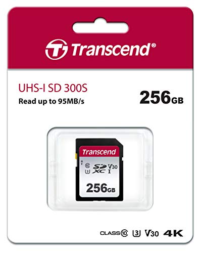 Transcend 256GB SDXC/SDHC 300S Memory Card TS256GSDC300S