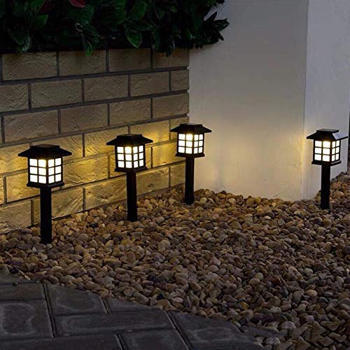 2Pcs Waterproof Solar Lights LED Light, Garden Lighting Landscaping Light,Creative Outdoor Solar Landscape Lamp for Yard Balcony,Security Path Lights for Patio Driveway Warm Light*