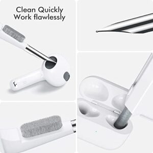 Cleaner Kit for Airpods Pro 1 2 3, Multi-Function [8 in 1] Cleaning Kit for Earphone, Smartphones, Tablets, Laptop, Keyboard Cleaning Tool for iPhone iPod