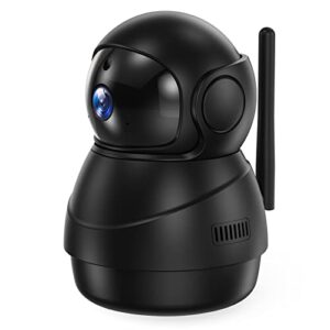 wifi camera for home surveillance, baby monitor with motion tracking, pet camera with phone app 2 way audo/night vision