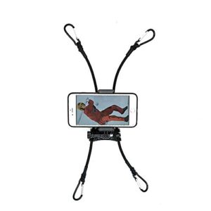 Meinuoke - Cell Phone Fence Mount - Camera Backstop Chain Link Mount for Gopro Action Camera Small Digital Camera and Smartphones - Your Baseball - Softball - Tennis Games Buddy