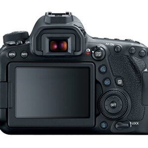 Canon EOS 6D Mark II DSLR Camera with EF 24-105mm USM Lens, WiFi Enabled