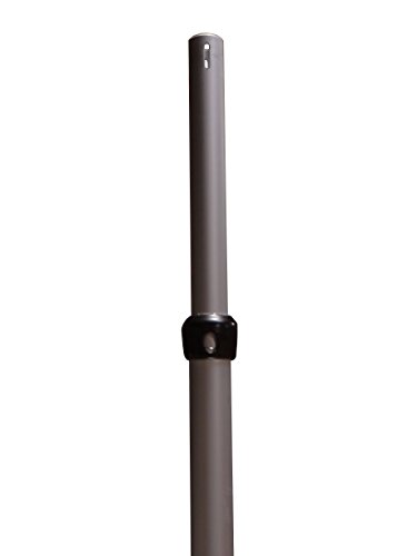 OnlineEEI Adjustable Height Upright Pipe for use with Pipe and Drape Systems, 7-12 ft