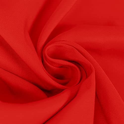 TRLYC Red Background Backdrop - 8.5x10FT Backdrop Background for Photography Red Photo Booth Backdrop for Photoshoot Photography Background Screen Video Recording Parties Curtain,4 x Backdrop Clips