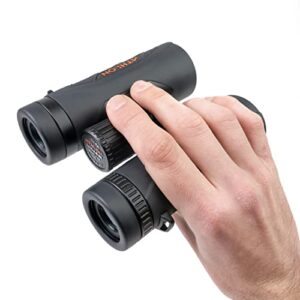 Athlon Optics 10x42 Midas G2 UHD Black Binoculars with Eye Relief for Adults and Kids, High-Powered Binoculars for Hunting, Birdwatching, and More