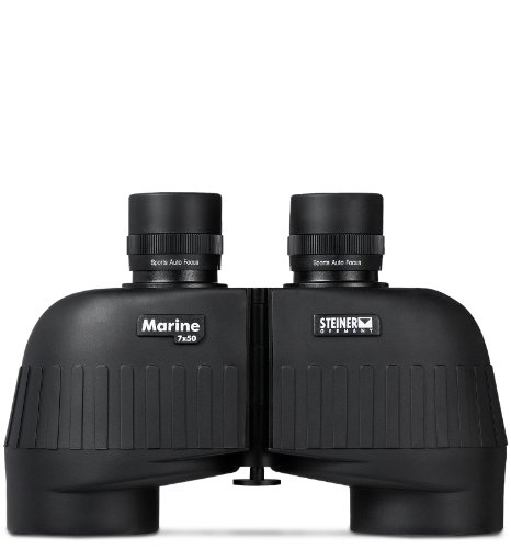 Steiner Marine Binoculars for Adults and Kids, 7x50 Binoculars for Bird Watching, Hunting, Outdoor Sports, Wildlife Sightseeing and Concerts - Quality Performance Water-Going Optics , Black