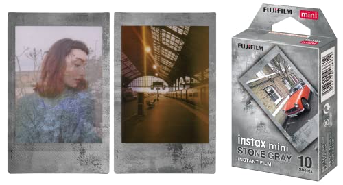 Fujifilm Instax Mini Stone Gray Film - 10 Exposures