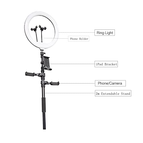 MWE 360 Photo Booth Machine with Software for Parties with Ring Light,Logo Customization,2-3 People Stand on APP Remote Control Automatic Slow Motion 360 Spin Camera Booth (26.8")