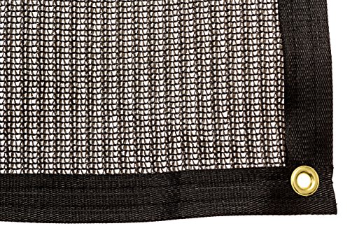 Be Cool Solutions 70% Black Outdoor Sun Shade Canopy: UV Protection Shade Cloth| Lightweight, Easy Setup Mesh Canopy Cover with Grommets| Sturdy, Durable Shade Fabric for Garden, Patio & Porch 12'x20'