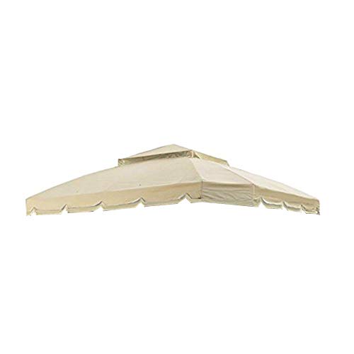 Garden Winds Replacement Canopy Top Cover for Sears Bay Window Gazebo - Riplock 350 - Beige