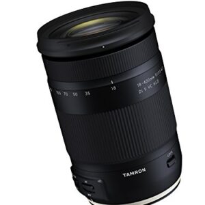 Tamron 18-400mm F/3.5-6.3 DI-II VC HLD All-In-One Zoom For Canon APS-C Digital SLR Cameras (6 Year Limited USA Warranty)