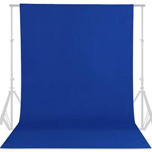 GFCC Royal Blue Backdrop - 8FTX10FT Polyester Blue Photo Backdrop for Photoshoot Background for Photography Screen Video Recording Photo Background