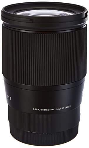 Sigma 16 mm f/1.4 (C) AF DC DN Lens for Canon EF-M Mirrorless