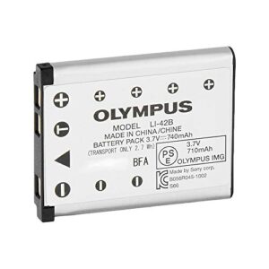 olympus li-42b rechargeable battery (silver)