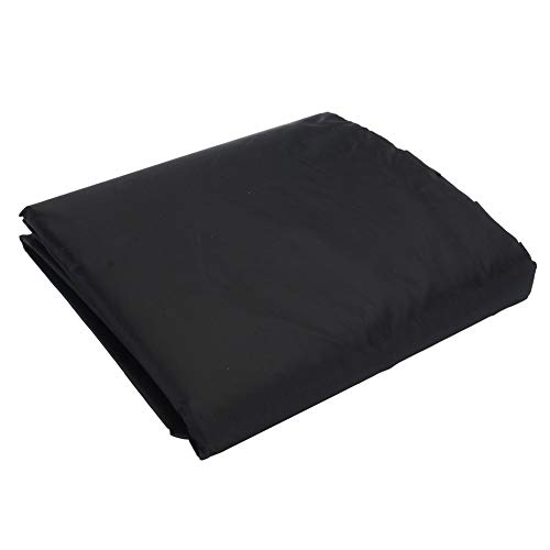 Lagaga Patio Furniture Covers Black Outdoor Rectangular Square 210D Oxford Cloth Garden Table Chair Set Protective Cover with Drawstring Waterproof Dustproof UV Resistant Cover (120x120x74cm)