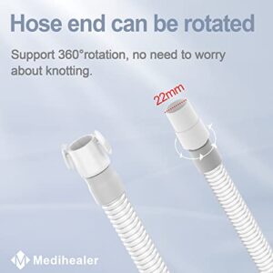 2 Packs Quick Release Tube Compatible with Amara View, Only Short Tube for AV, No Elbow, Improved Design and Upgraded Material ,Great Value Supplies by Medihealer.