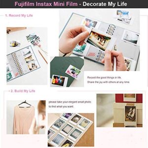 Fujifilm Instax Mini Instant Film White 80 Sheets Color Photo Paper for Fuji Mini 9, Mini 8, Mini 7s, Mini 8+, Mini 70, Mini 90, Share Printer SP-2, SP-1, Polariod 300 Cameras