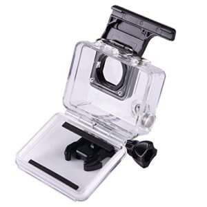 Suptig Replacement Waterproof Case Protective Housing for GoPro Hero 4, Hero 3+, Hero3 Outside Sport Camera for Underwater Use - Water Resistant up to 147ft (45m)