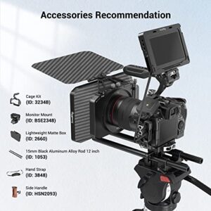 SmallRig R5 R5 C R6 Cage Kit for Canon R5 R5 C R6 Mirrorless Camera with Top Handle and Dedicated Cable Clamp, Aluminum Alloy Cage for Canon R5 R6 R5 C Camera 3234