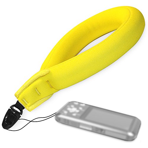 Waterproof Camera Float , Waterproof Float Strap for Underwater Camera and Waterproof Life Pouch Case - Universal Floating Wristband/Hand Grip Lanyard Works with GoPro, Nikon, Canon, Sony,Pentax,Camco