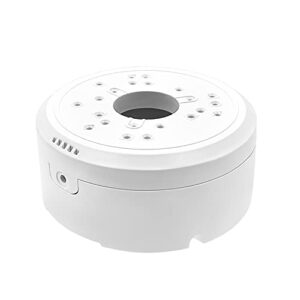 universal bullet security camera junction box mount bracket, plastic junction box compatible with arlo solar panel and reolink solar panel,outdoor/indoor use cctv junction mounting box