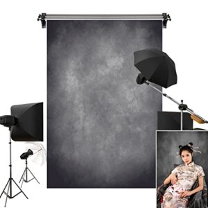 kate 5x7ft gray texture backdrop gray purple abstract portrait headshot backgrounds for photoshoot, photo video studio prop