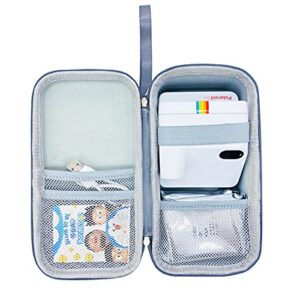 RAWECUD Hard Carrying Case for Polaroid Go Instant Mini Camera (9035), Travel Storage Box for Polaroid Go Camera and Film Accessories (Case Only) (Grey)