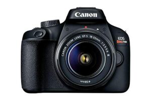 canon eos rebel t100 / 4000d dslr camera (w/ 18-55 iii)