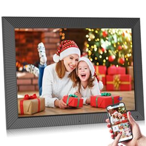 19-inch dual-wifi digital photo frame – digital picture frame, 32gb, motion sensor, full function, sharing photos and videos via app or email instantly, unlimited cloud storage, wall mountable