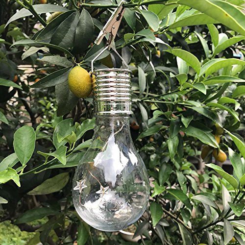 Garden Waterproof Rotatable Bulb LED Camping Solar Hanging Outdoor Light Lamp LED Light Christmas Mesh Lights Warm