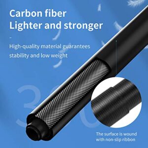 TELESIN 106" Long Selfie Stick Pole (G2 2.7 Meters) Extension Carbon Fiber Light Monopod for GoPro Max Mini Hero 11 10 9 8 7 6 5, Insta360 One R X2 X3 Go 2, DJI Osmo Pocket 2 Action 2 3 Accessories