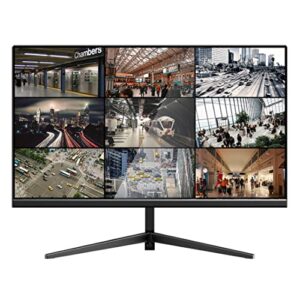 22 inch 1080p thin led monitor with hdmi vga built in speaker compatible with cctv security dvr nvr