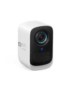 eufy security eufycam 3c add-on camera, security camera outdoor wireless, 4k camera with expandable local storage, face recognition ai, spotlight, no monthly fee, requires homebase 3