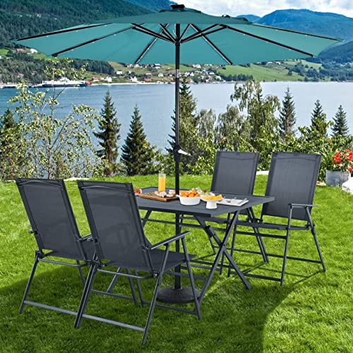 CXDTBH 3-Seat Sofa Cushioned Table Garden Gray Suitable 3 PCS Patio Rattan Furniture Set for Poolside, Backyard and Garden, Etc