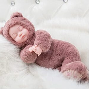 Newborn Photography Furry Props Girl Boy, Small Soft Faux Fur Fluffy Baby Photo Photoshoot Props Mat,Product Decor Photo Studio Posing Rug (23.6X 23.6 inch Round, White)