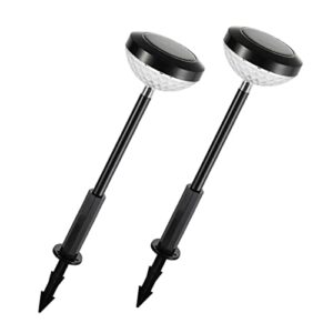 outanaya 2 pcs solar projector lamp outdoor landscape lights outdoor garden lights decorative solar lights outdoor night light solar stake lights led landscape lights yard solar light abs