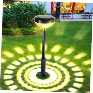 Outanaya 2 Pcs Solar Projector Lamp Outdoor Landscape Lights Outdoor Garden Lights Decorative Solar Lights Outdoor Night Light Solar Stake Lights LED Landscape Lights Yard Solar Light Abs