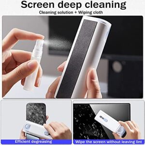 Revolutionary 7-in-1 Cleaner Kit for Airpods 1/2/3/ Pro Headphones Earbuds and Case & Keyboard, Deep Cleaning Tools with Screen Cleaner for iPhone, Wireless Bluetooth Earphones,Laptop and Camera