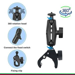 Motorcycle Accessory Bundle for Insta360 ONE X2, X3, ONE X, ONE R, RS, Gopro Hero Max, Fusion, DJI OSMO Action 2 Camera