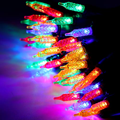 Joiedomi 200Count(2x100) LED Christmas Mini String Lights, 52.2 ft Fairy Lights for Indoor Outdoor Home Garden Party Christmas Decoration, Multicolor