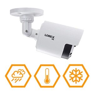 Lorex 4K Ultra HD Analog Indoor/Outdoor Add-On Security Camera with Color Night Vision (Requires Recorder)