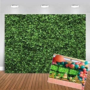 8x6ft green leaves backdrop greenery leaf wall background for jungle theme baby shower party wedding baby shower party bridal shower photo props cake table decor cy-066