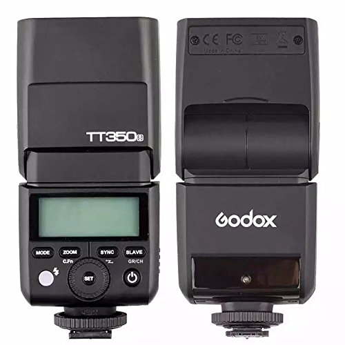 EACHSHOT Godox TT350S 2.4G HSS 1/8000s TTL GN36 Wireless Speedlite Flash for Sony Mirrorless DSLR A7 A7R A7S A7-II A7-III A7R-II A7R-III A7S-II A6300 A6000 w/Color Filter